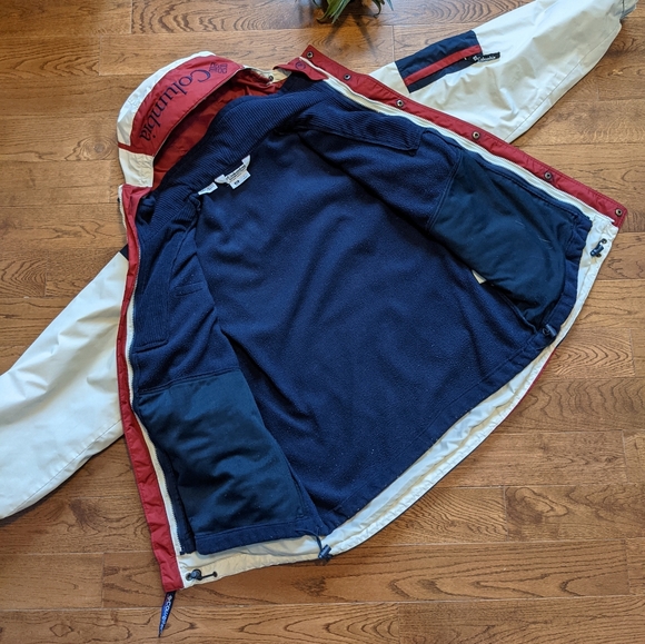 SOLD Vintage 90's Columbia 3-in-1 Winter Jacket - Picture 4 of 11